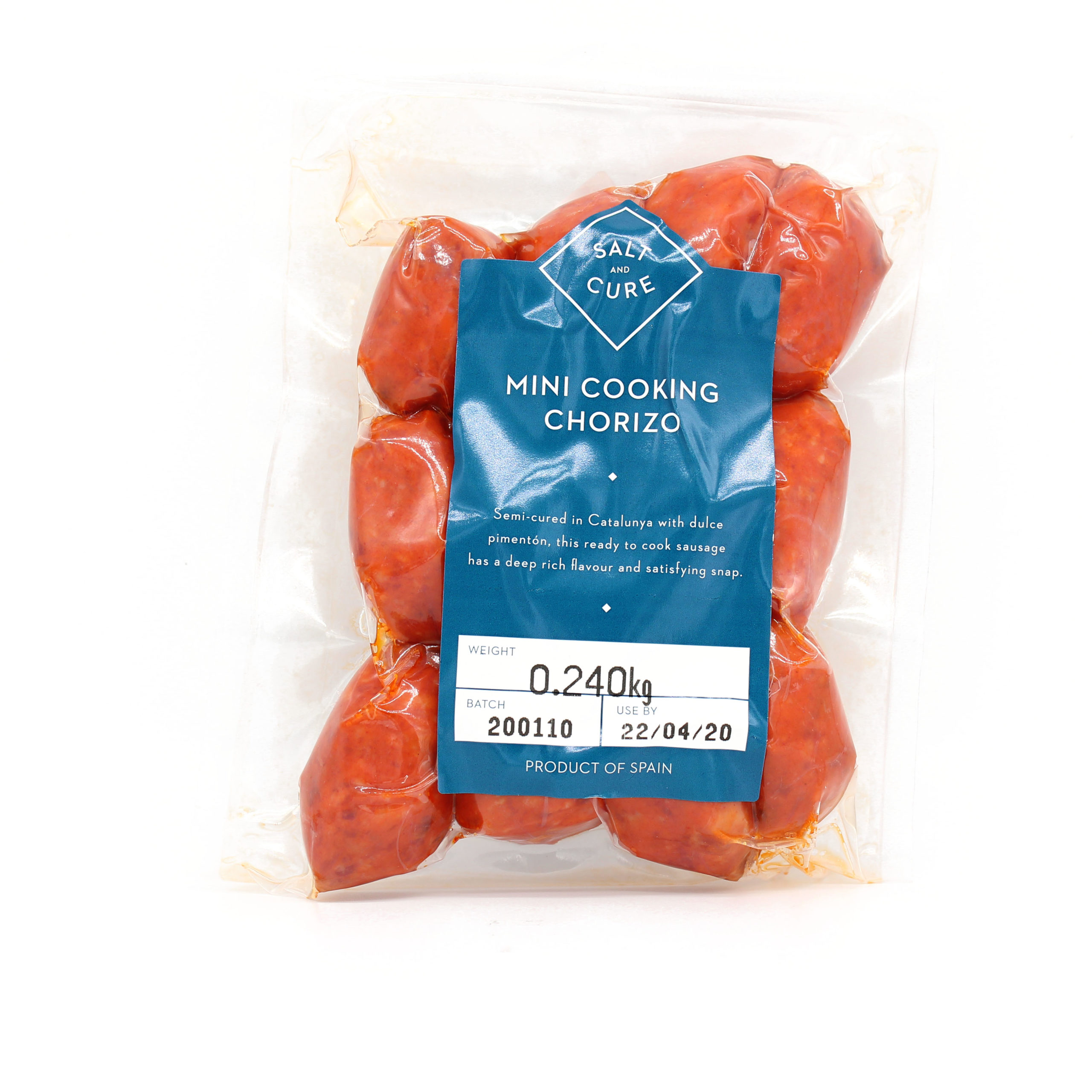 Mini Cooking Chorizo Sausages | Otters Fine Foods