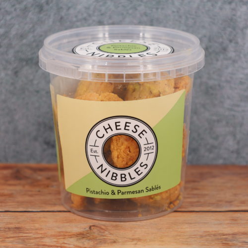 Cheese Nibbles Pistachio and Parmesan Sables buy online