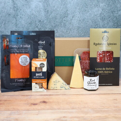 Charcuterie Hamper - Cheese, Smoked Fish & Cured Meats - Otters